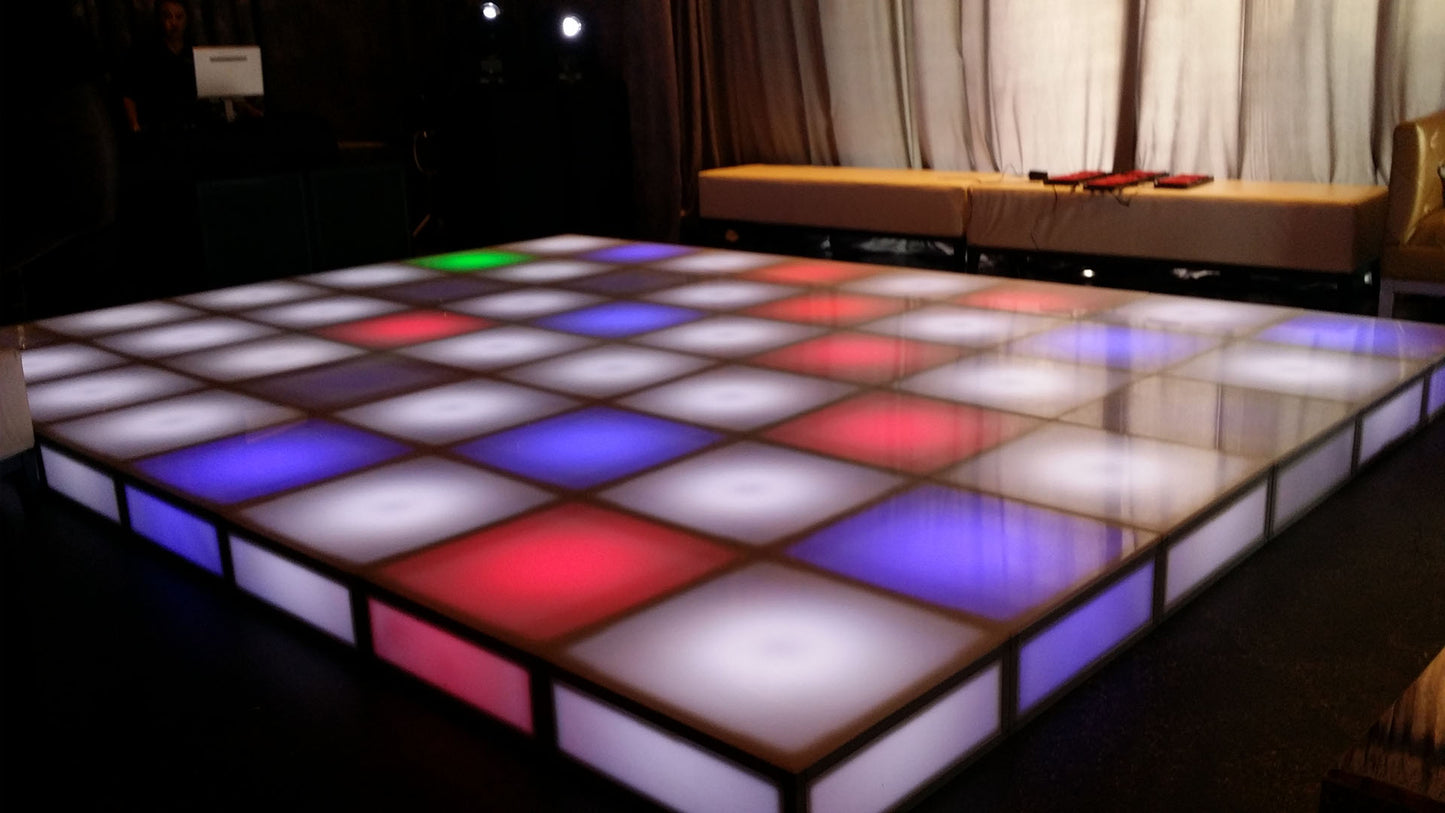 LED Dance Floor Rentals (Medium Size)